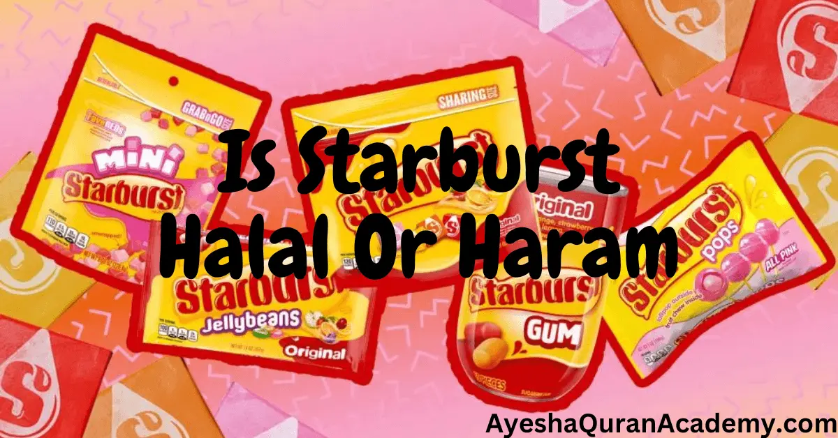 IS Starburst halal