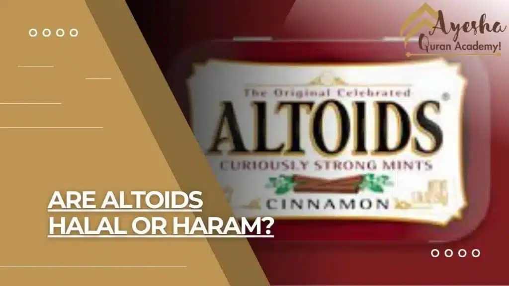 Are Altoids Halal Or Haram?