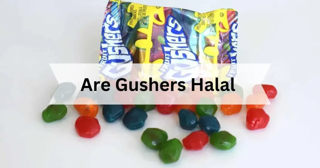 are gushers halal in canada