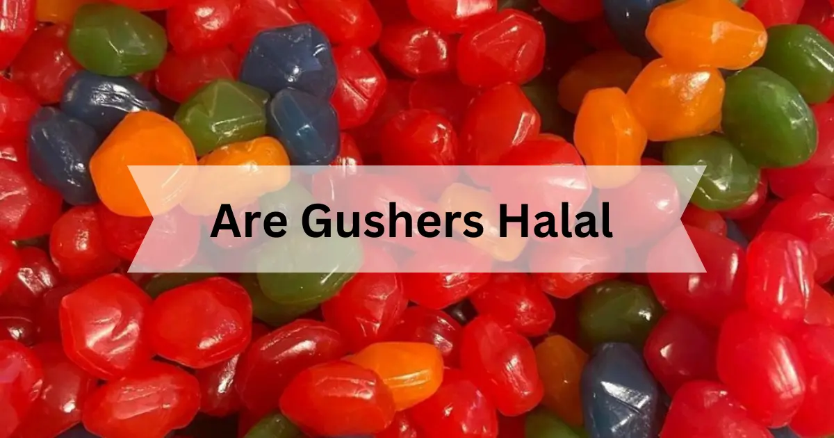 are gusher halal in canada