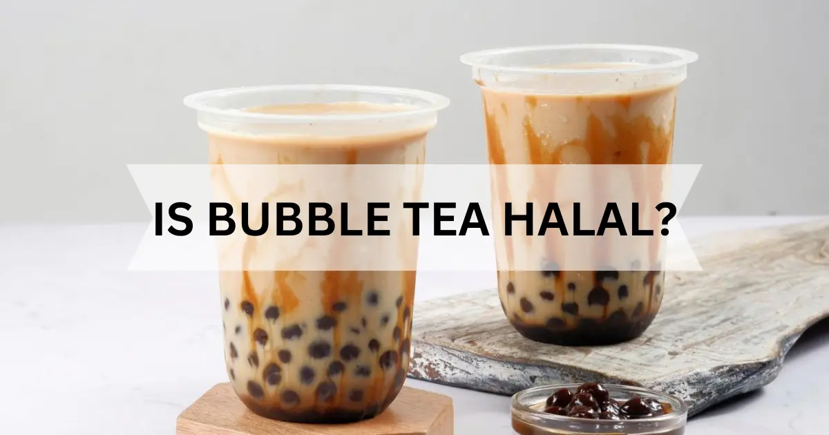 is buuble tea halal