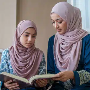 why female Quran teacher is preffered for female and young students